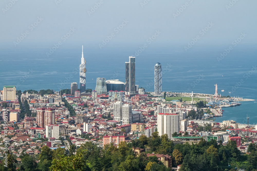 Batumi city center, Georgia, view from above