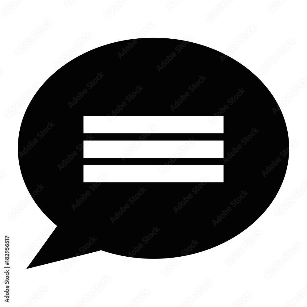speech bubble isolated icon vector illustration design speech bubble isolated icon vector illustration design