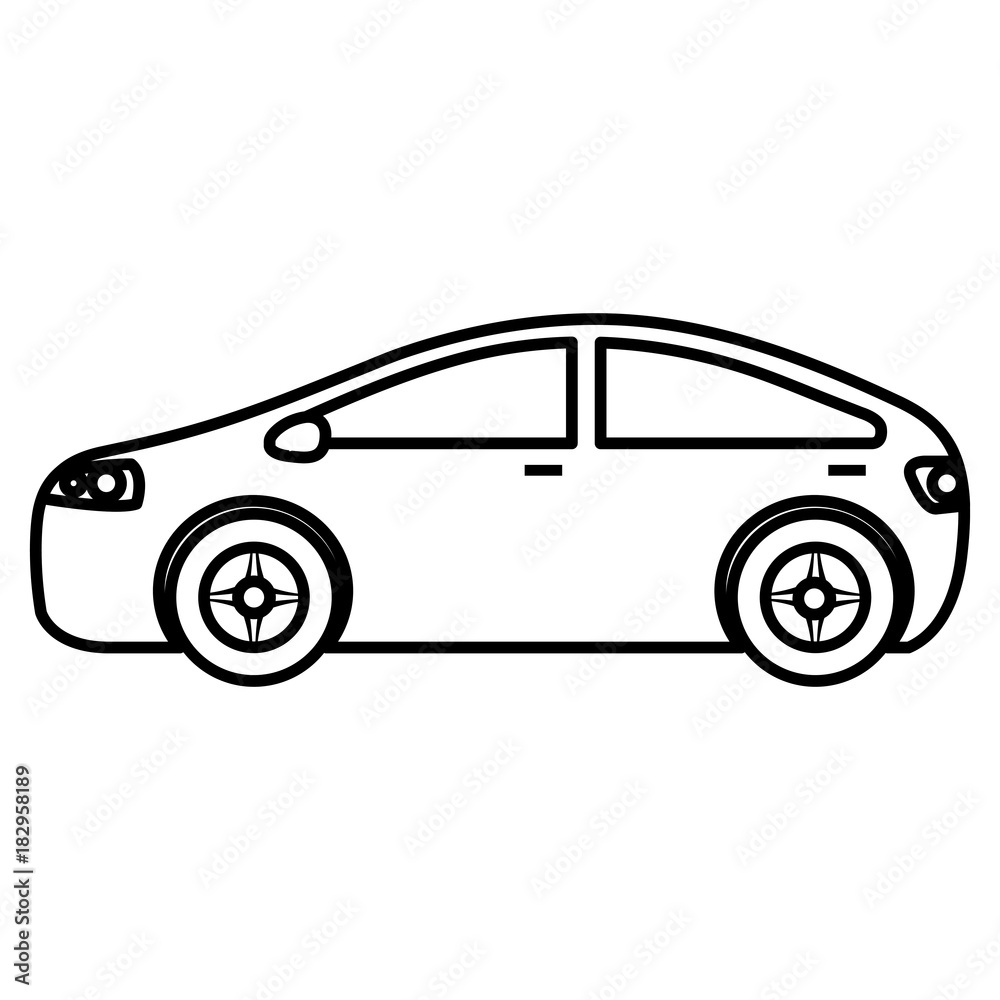 modern car isolated icon vector illustration design modern car isolated icon vector illustration design