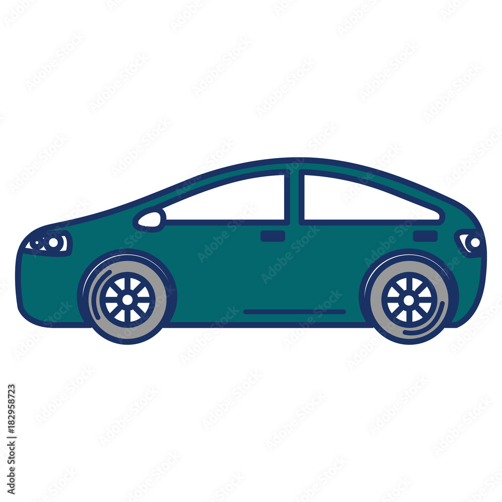 modern car isolated icon vector illustration design
