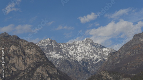 Panorama di montagna in Italia
