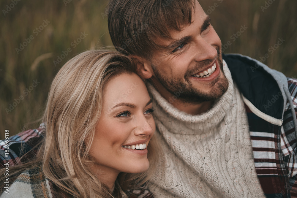 Happy couple. Happy couple.