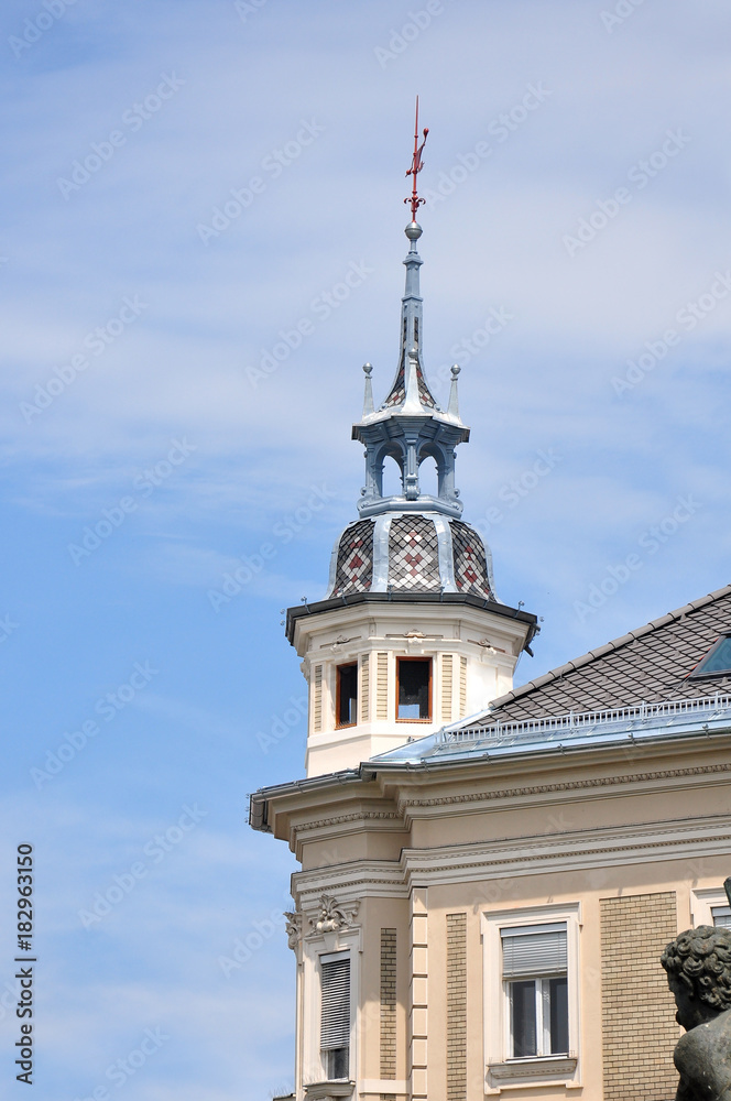 Historisches Gebäude in Klagenfurt, Österreich