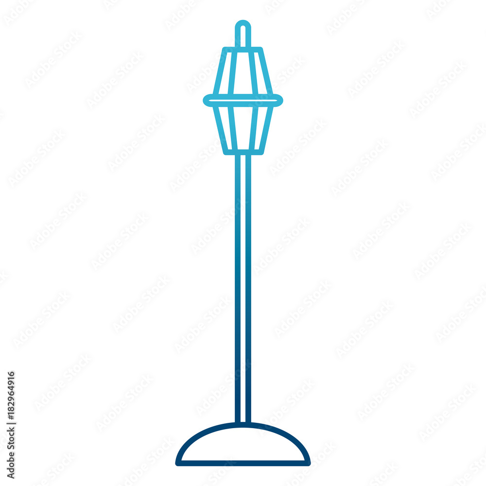 Street light lamp icon vector illustration graphic design Street light lamp icon vector illustration graphic design