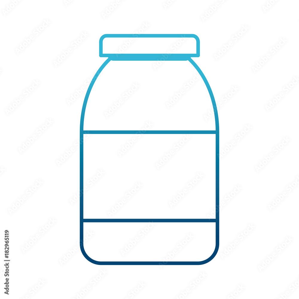 Bottle in blank icon vector illustration graphic design Bottle in blank icon vector illustration graphic design