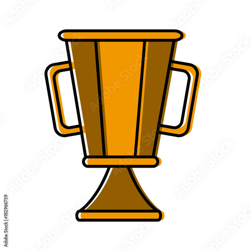 Trophy cup symbol icon vector illustration graphic design © Jemastock