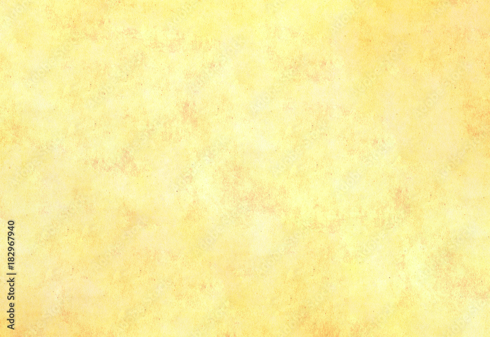 Dirty Yellow Paper Texture. Glowing golden texture background.
