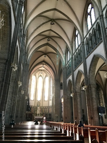 Canvas Print Myeong-dong-Kathedrale in Seoul (Südkorea)
