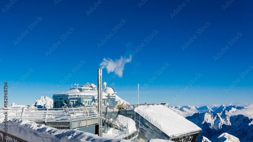 Obraz premium Ausichtsplattform Zugspitze