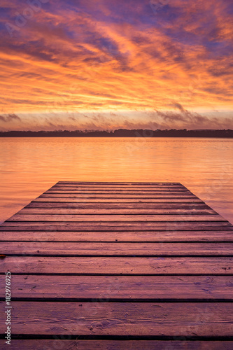 Bootssteg am Plätlinsee