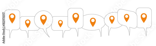 Sprechblasen - GPS