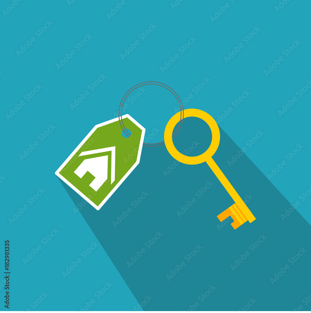 House or car key icon. Vector illustration House or car key icon. Vector illustration