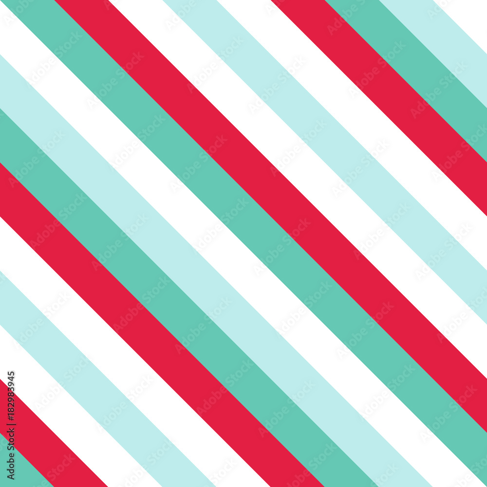 Christmas Diagonal Striped Seamless Pattern Christmas Diagonal Striped Seamless Pattern