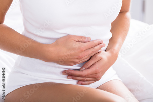 Wallpaper Mural Woman Suffering From Stomach Pain Torontodigital.ca