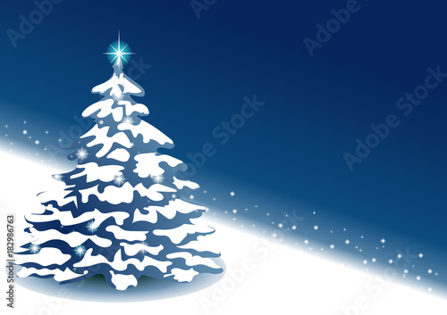 New Year blue background with place for text.  EPS 10