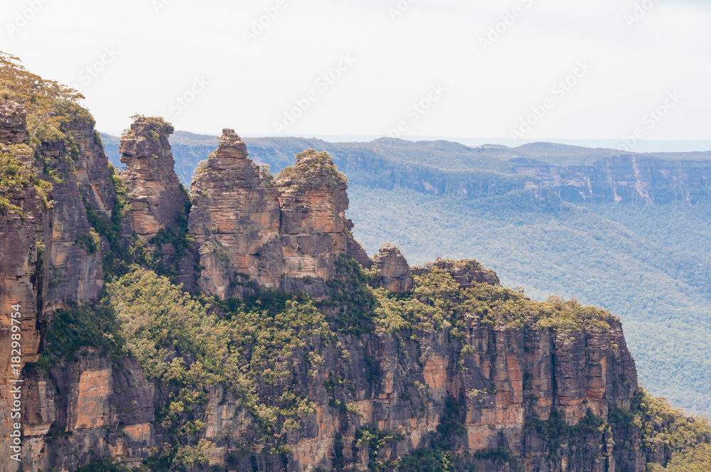 Fototapeta premium Three sisters nature landmark