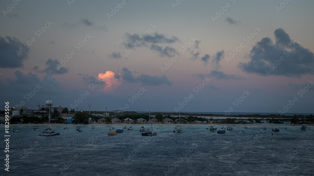 Naklejka premium sunset