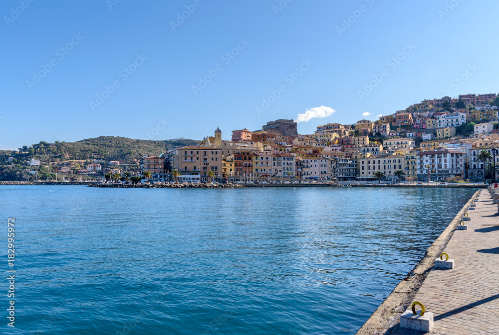 Porto Santo Stefano, seaport town of Monte Argentario, province of Grosseto, tuscany, italy