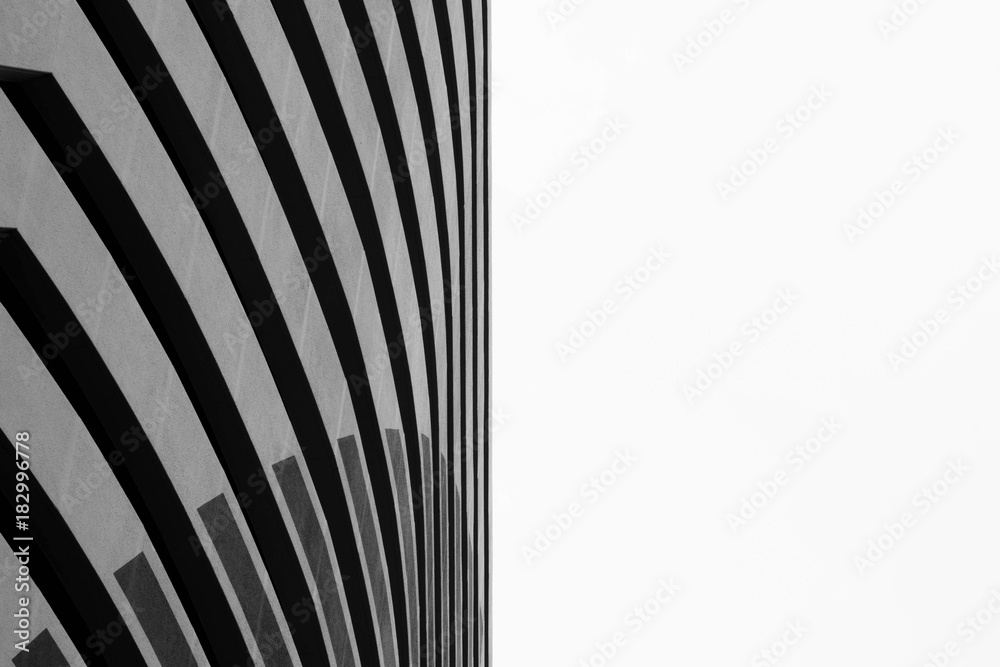 Naklejka premium pattern of window and balcony - monochrome