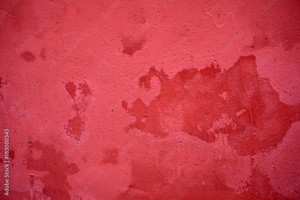 the texture of the red wall