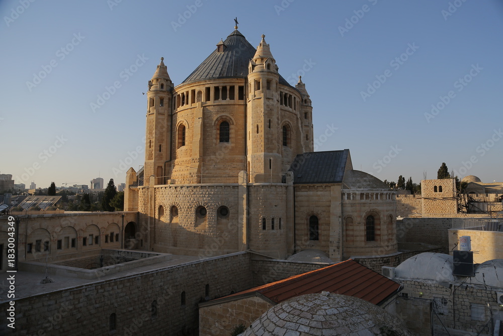Abadía de la Dormición o Hagia María Sión Jerusalén,  Israel