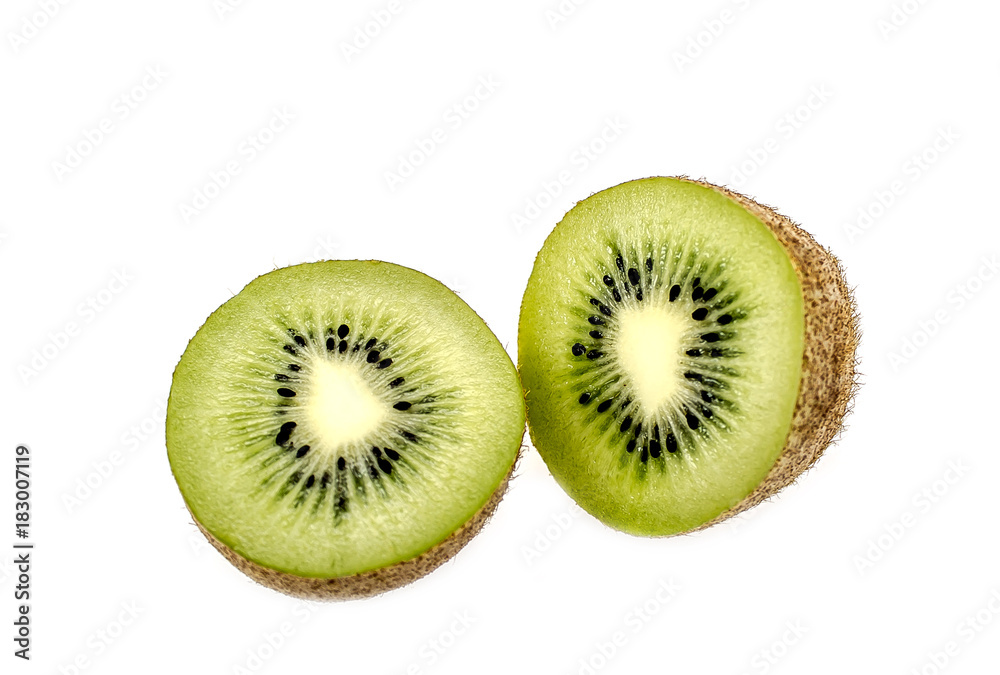 Kiwi on white background Kiwi on white background