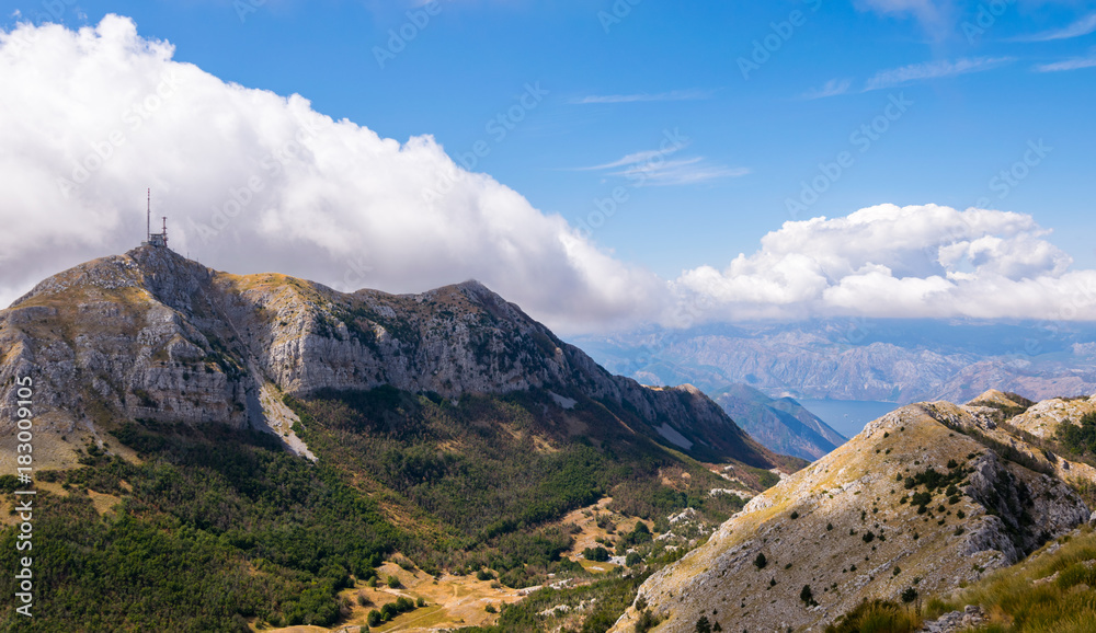 Autumn in Lovcen National Park, Mausoleum of Petar 2 Petrovic-NjegosBalkan Peninsula, Montenegro, Europe Autumn in Lovcen National Park, Mausoleum of Petar 2 Petrovic-NjegosBalkan Peninsula, Montenegro, Europe