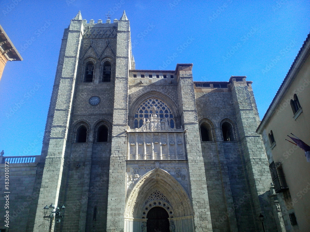 Catedral de Avila. Provincia de Ávila. España.