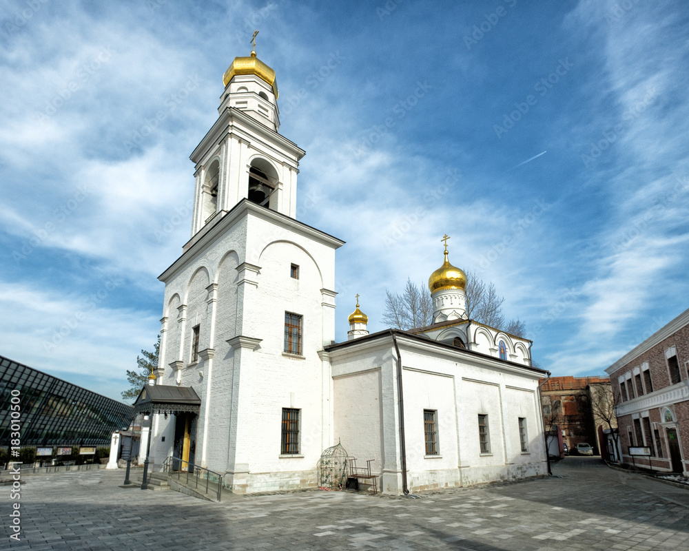 Church of the Nativity of the Virgin, Simonov Monastery. Moscow, Russia