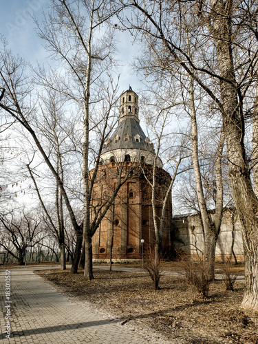 The Tower of Dulo, Simonov Monastery. Moscow, Russia photo