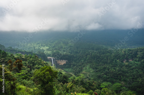 Laxshapana falls, Sri Lanka  © tharindu