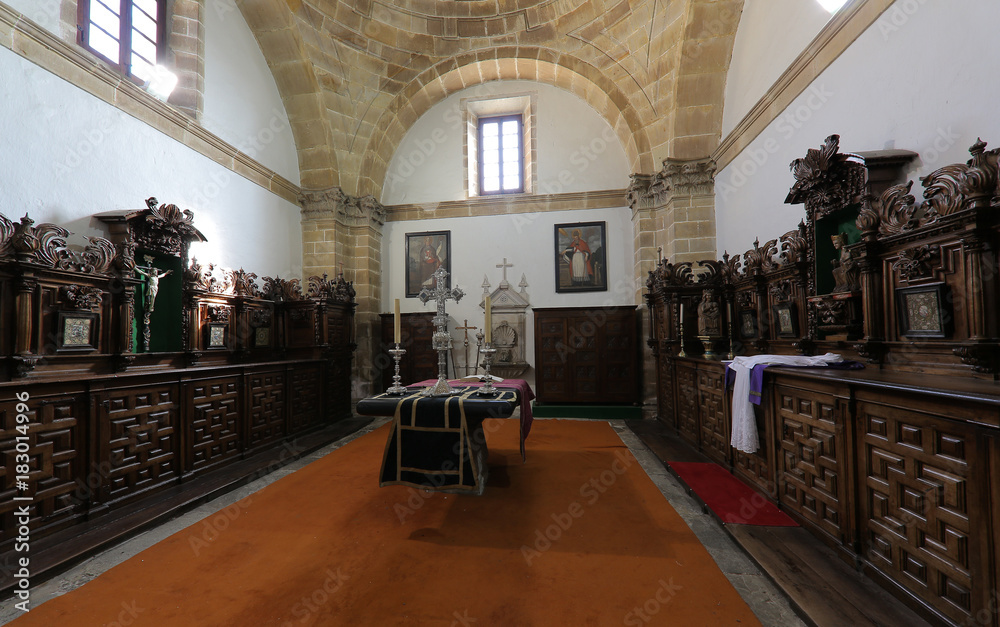 Sacristía de la Colegiata de Santa Juliana, Santillana del Mar, Cantabria, España