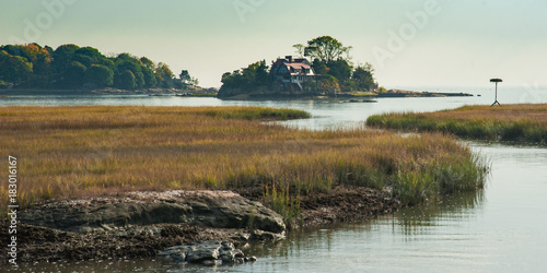 Island House on Coastal Long Island Sound
