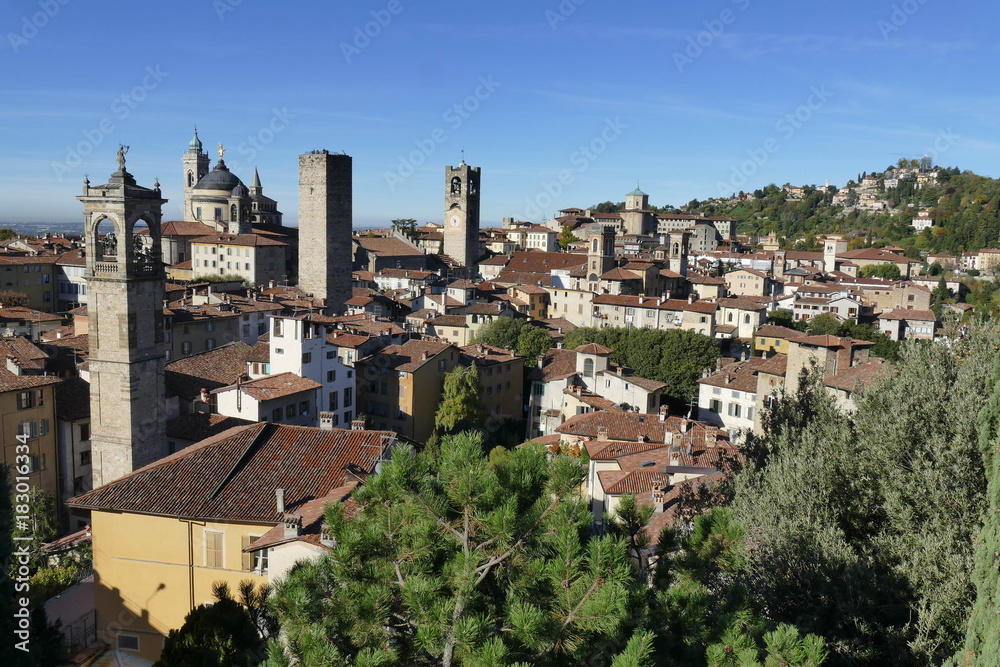 Bergamo - panorama dalla Rocca