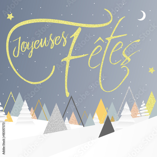 joyeux noël - merry christmas