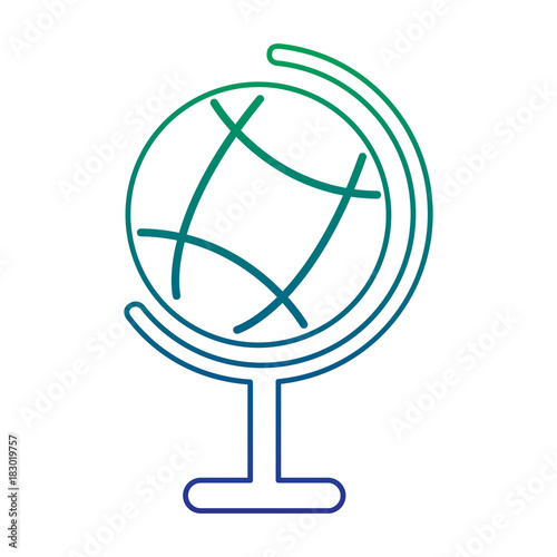 school globe map world study geographic knowledge