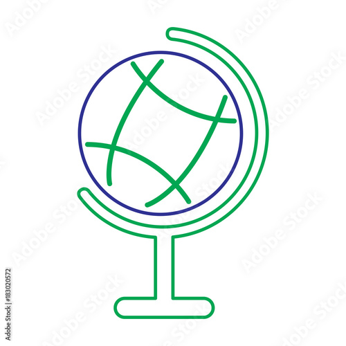 school globe map world study geographic knowledge