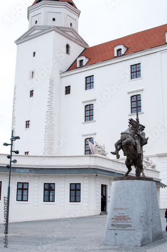 Landmark in Bratislava castle