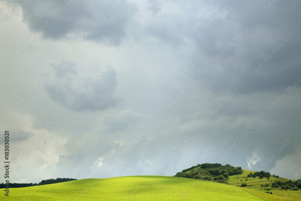 Landscape near Sromowce Nizne village. Poland Landscape near Sromowce Nizne village. Poland