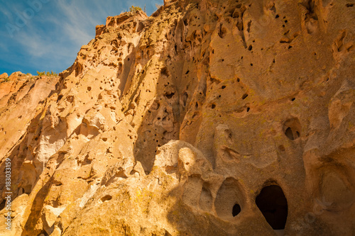 Rock Dwelling Caves in New Mexico