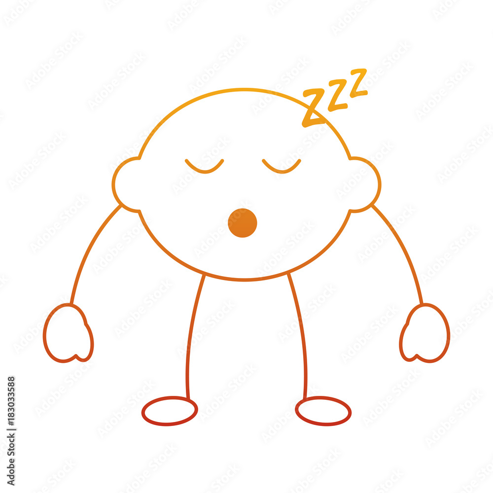 Fototapeta premium kawaii lemon citrus fruit cartoon face vector illustration
