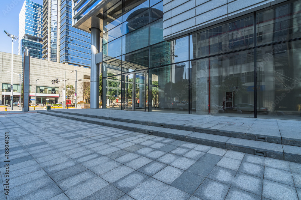 modern office building outdoors in the downtown modern office building outdoors in the downtown