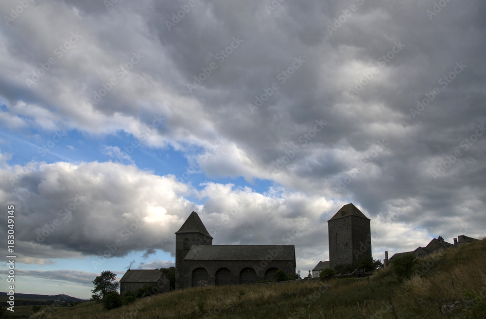 Fototapeta premium Aubrac, Aveyron, France