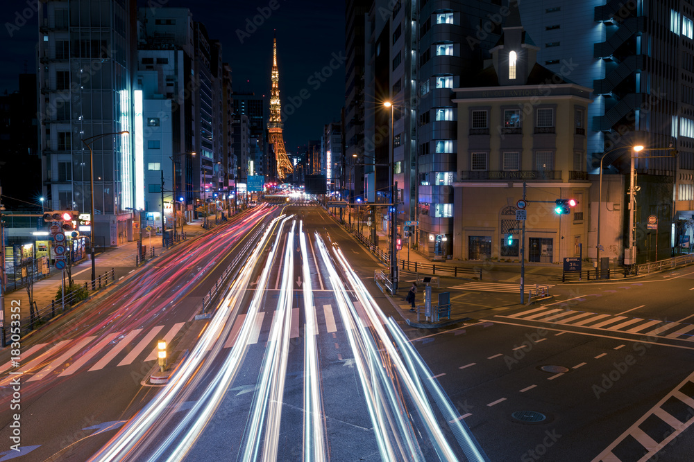 Fototapeta premium 光跡