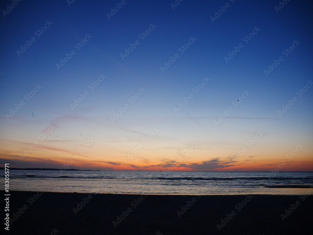 Fototapeta premium Sunset Świnoujście