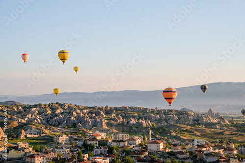 Hot Air Balloons in Cappadocia Goreme Turkey