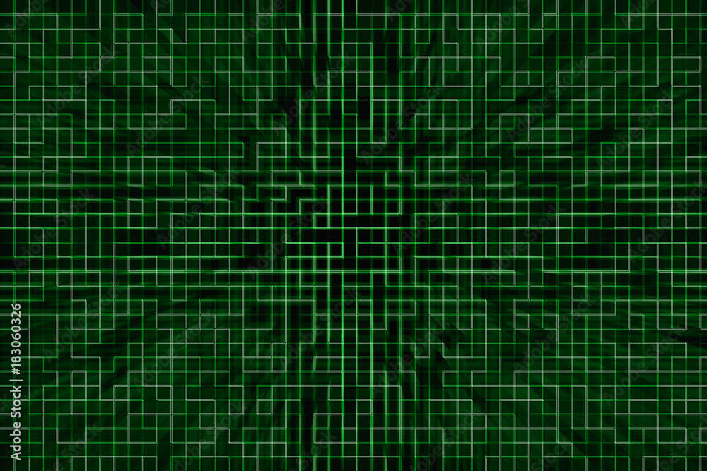 Green digital tile backdrop Green digital tile backdrop