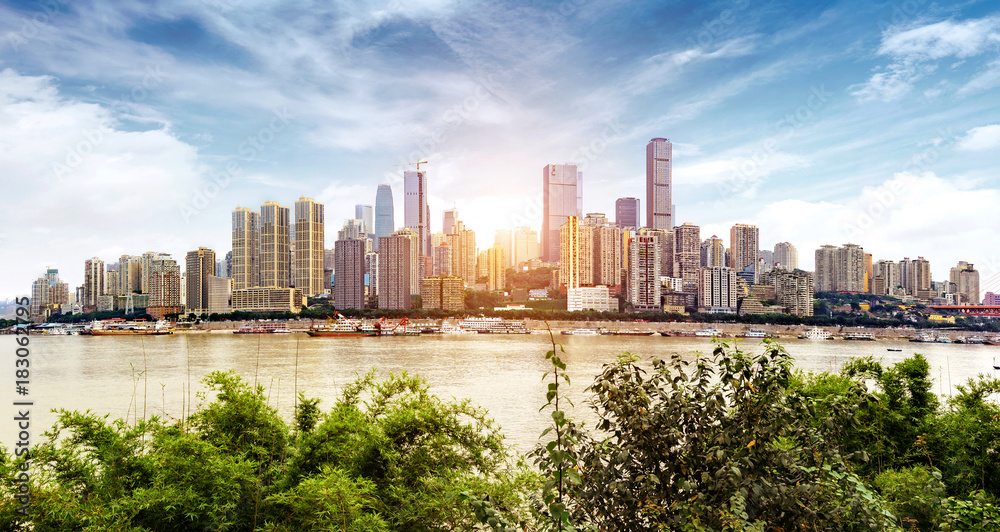 Obraz premium China Chongqing dimensional traffic