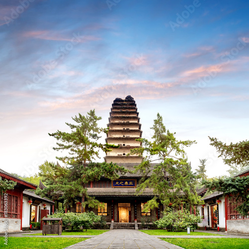 Foto Xi'an ancient pagoda