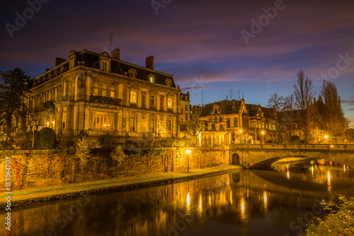 View of Strasbourg France the river